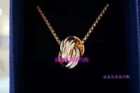 Swarovski, золотое ожерелье, Гонконг, розовое золото