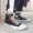 Spore Jun ins super fire giày vải cao bé trai Giày trượt ván Hàn Quốc Giày thể thao hip hop thủy triều giày chạy bộ nam xtep