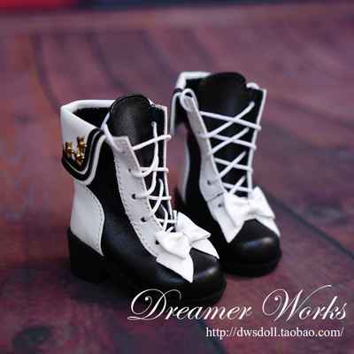taobao agent 3 points, 4 minutes 6 minutes, BJD YOSD doll shoes boots, star sailor collar, strap mid -boots 1/4,1/3, 1/6