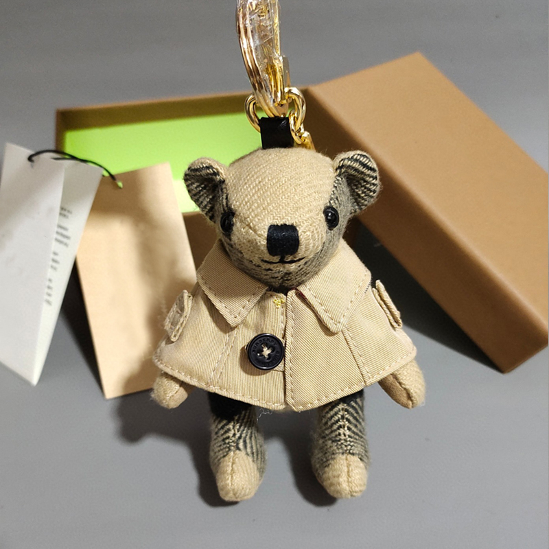 Camel Shawl WindbreakerBear Pendant Bear Bag Pendant Key buckle Hanging decoration originality automobile Key chain lovely personality teddy bear