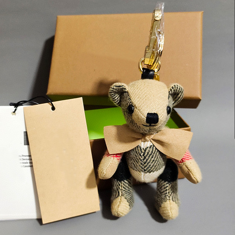 Camel BowBear Pendant Bear Bag Pendant Key buckle Hanging decoration originality automobile Key chain lovely personality teddy bear