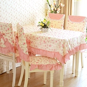 Mục vụ châu Âu khăn trải bàn vải khăn trải bàn ghế đệm ghế ăn bao gồm ren khăn trải bàn ghế đệm bàn cà phê khăn trải bàn đặt
