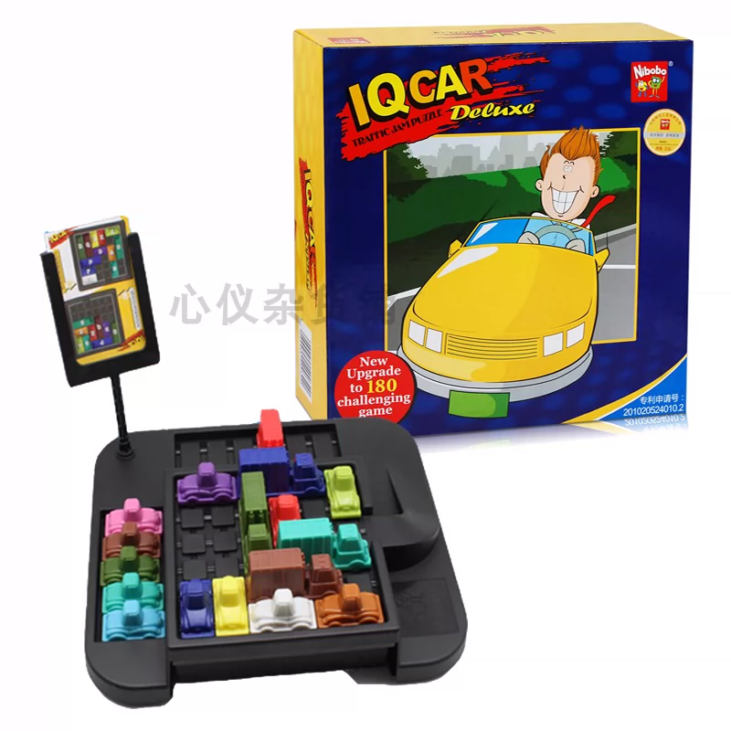 Nibobo đua xe đột phá xe iqcar Huarong Road với câu trả lời trò chơi logic của trẻ em đồ chơi năm mới - Đồ chơi IQ