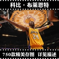 Настройка плаката Kobe Большая огромная настоящая реальная живопись на рисунке баскетбола NBA Slam Dunk Dunk All -star