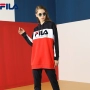 Lấy Fila Fila nữ áo len đan áo thun dài áo thể thao | 26743785 áo sweater nam form rộng