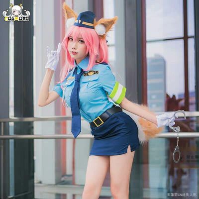 taobao agent FIN -free cos service rental FGOCOSPLAY clothing Yuzao former female police uniform COS merchant performance