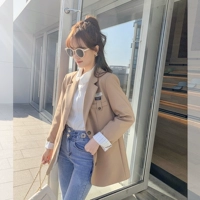 Пиджак классического кроя, топ, 2021 года, в корейском стиле, популярно в интернете, по фигуре