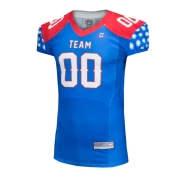 Đồng phục bóng đá Mỹ tùy chỉnh bóng thể thao phù hợp với màu sắc mẫu logo Tên số hoàn toàn tùy chọn