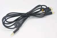 Вторая -рука xbox360 E версия AV Wire TV -частота Красная и белая трехволорные линии звуковой кабели гарнитуры динамика