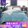 Giấc mơ xa xôi Nhật Bản giặt 60 sợi cotton đơn chăn đơn 1,5m giường đôi chăn bông 200x230 - Quilt Covers 	chăn phao trần bông