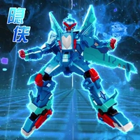 Комбинированный трансформер, робот, игрушечная машина