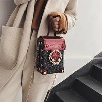 Сумка через плечо, маленькая небольшая сумка, универсальная сумка на одно плечо, блестки для ногтей, кошелек, 2020, новая коллекция, в корейском стиле