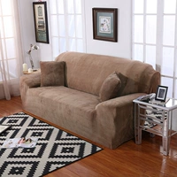 Зимний плюшевый универсальный диван, универсальная ткань, современная нескользящая подушка на четыре сезона