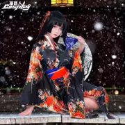 Cô gái địa ngục 阎 ma thuật tình yêu cosplay trang phục nữ anime COS quần áo vòng tay tóc giả toàn bộ giày kimono - Cosplay