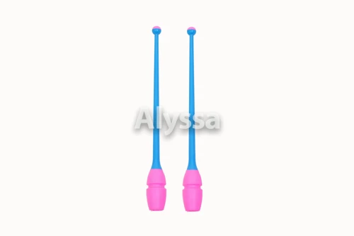 Alyssa Art Gymnastics Gymnastics Prod-Rubber Plug-модуль двойной японские эксклюзивные домашние продукты 455 мм розовый синий
