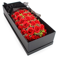 Jiu Red 33 Red Rose+сухие цветы