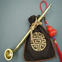 Старомодная медная латунная курительная трубка, 12 года