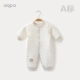 aqpa baby jumpsuit ấm mùa thu và mùa đông em bé bông nhồi bông quần áo nam sơ sinh cotton quần áo leo núi quần áo phụ nữ - Áo liền quần