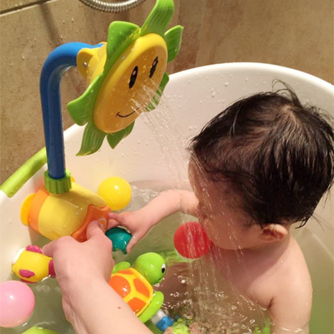 宝宝洗澡玩具电动向日葵花洒优惠券