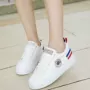 Giày trắng nhỏ nữ mùa thu nhọn học sinh phiên bản Hàn Quốc của Dadong với nữ sinh trung học cơ sở Giày trắng hoang dã giày vải nữ thủy triều giầy độn nữ