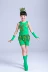 Trẻ em mới mẫu giáo hoa nhài cỏ trang phục biểu diễn cô gái xếp lá xanh sân khấu trang phục biểu diễn múa - Trang phục Trang phục
