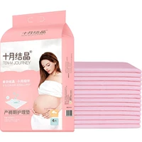 Tháng 10 Pha lê bà mẹ thai sản mat chăm sóc sau sinh pad cung cấp tấm dùng một lần pad không thấm nước pad kinh nguyệt - Nguồn cung cấp tiền sản sau sinh cửa hàng bán đồ dùng cho bà bầu