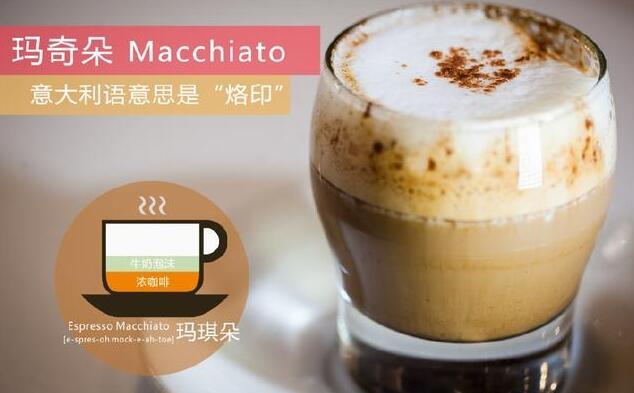 espresso macchiato图片