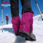 NH ngắn siêu nhẹ silicone tuyết bìa ngoài trời đi bộ đường dài chân không thấm nước bìa cho nam giới và phụ nữ trượt tuyết tuyết giày bìa ủng đi mưa