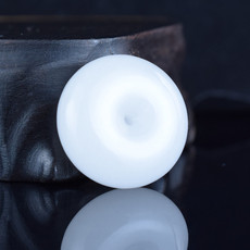 Украшения на шею 昆仑玉平安扣13g 新疆白玉平安扣驱魔辟邪保平安