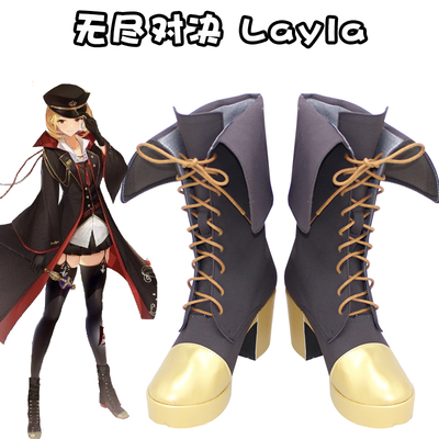 taobao agent D9613 Mobile Legends Bangbang endless duel Layla Cosplay shoes COS shoes