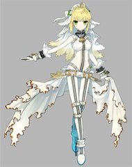 taobao agent Fate/EXTRA CCC Saber Bride Flower Marry Saber Nero Cos shoes COSPLAY shoes