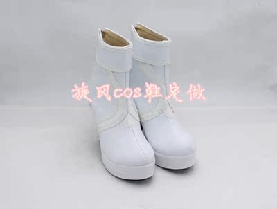 taobao agent Jianwang Sanchang Gate Xuehe Set into a female COS shoes short boots cosplay shoes to customize