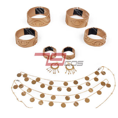 taobao agent 79COSFGO Enqidu earrings, ankle, calf, thigh ring waist decoration B paragraph+pattern 3230 cosplay