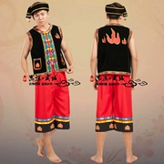 Trang phục khiêu vũ mới Miao Dai Dai Dân tộc thiểu số Trang phục biểu diễn nam Trang phục múa dân tộc Vân Nam