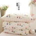 Xiaomi 馍 馍 | Du lịch | Phim hoạt hình chăn lợn một mảnh chăn gối - Quilt Covers gối mền 2 trong 1 Quilt Covers