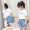 Quần short bé gái mùa hè 2019 mới quần jeans cotton trẻ em nước ngoài mặc quần bé gái bé gái lớn - Quần