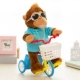 đồ chơi plush điện cho trẻ em đi con chó có thể hát ít lừa khỉ đồ chơi lợn sẽ đi xe