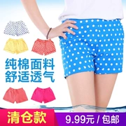 Quần áo trẻ em cô gái quần short nóng quần thời trang sóng bông giản dị quần trẻ em mùa hè quần thể thao siêu quần short quần