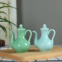 Creative Longquan Celadon Edeing Bottle Bottle Botte Dailware ОБЛАСТЬ ПРЕДУПРЕЖДЕНИЯ
