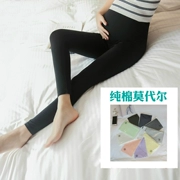 Bà bầu quần legging mùa hè mỏng mặc quần áo cotton modal mùa đông cho bà bầu mùa xuân và quần mùa thu 2019 quần bà bầu - Phụ nữ mang thai quần / quần bụng