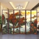 Hiện đại đơn giản của Trung Quốc vách ngăn gỗ rắn phòng khách khách sạn văn phòng gấp kinh tế lối vào màn hình gấp di động