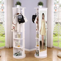 Gương xoay gương đơn giản phòng ngủ sàn áo lưu trữ đa chức năng gương sàn hiện đại phù hợp gương - Gương gương treo tường toàn thân