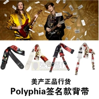 Американская подлинная димарзио -клип -блок -тип гитара Bachia Back Polyphia Polyphia Plumb