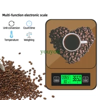 Высокоточный универсальный термометр, маленькие кофейные электронные весы, цифровой дисплей