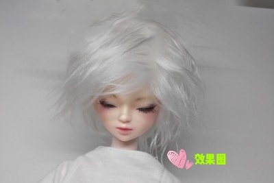 taobao agent White doll, wig, custom made