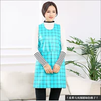 Зеленый цветной фартук