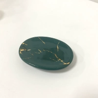 Овальный ремень Золотые чернила зеленые (без дренажных пор)
