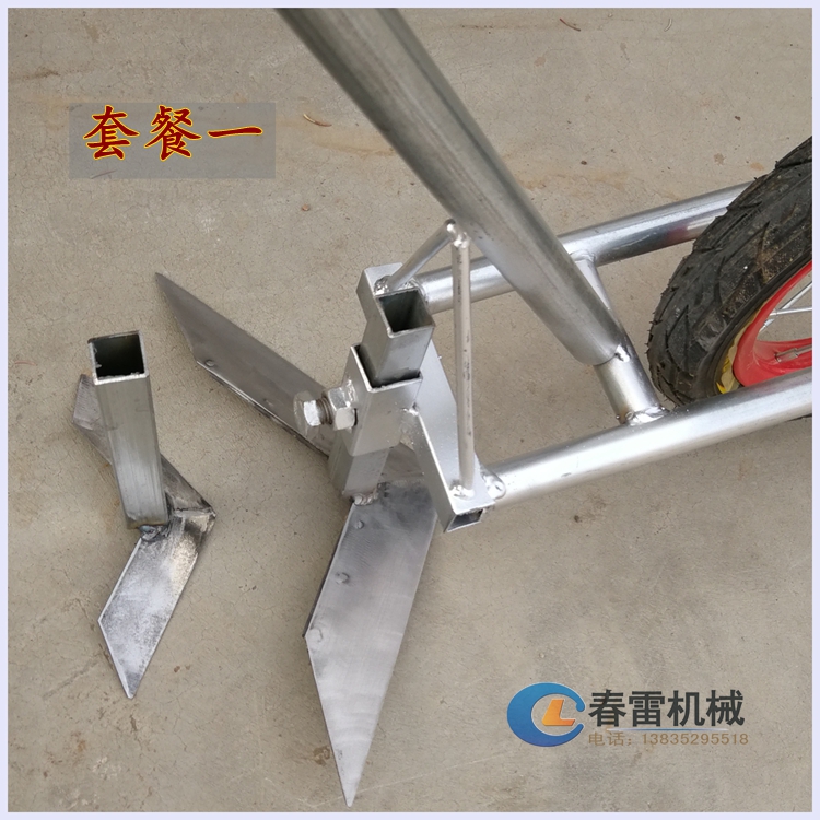 Set Meal 1household Hand push Hoe do hoeing implement Weeding machine eradicator Hoe Micro cultivator Soil turning Furrow plough PUSH Hoe Scarifier