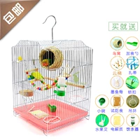 Бесплатная доставка клетки для птиц большая птичья клетка \ Клетка Nae Cage Parrot Cage 鹩 鹩/Поставки птиц/Клетка из нержавеющей пленки.