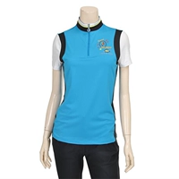 Ưu đãi đặc biệt 2019 hè mới Hàn Quốc mua golf nữ nửa dây kéo nhấn màu áo thun ngắn tay màu golf - Thể thao sau bộ quần áo adidas nữ mùa hè